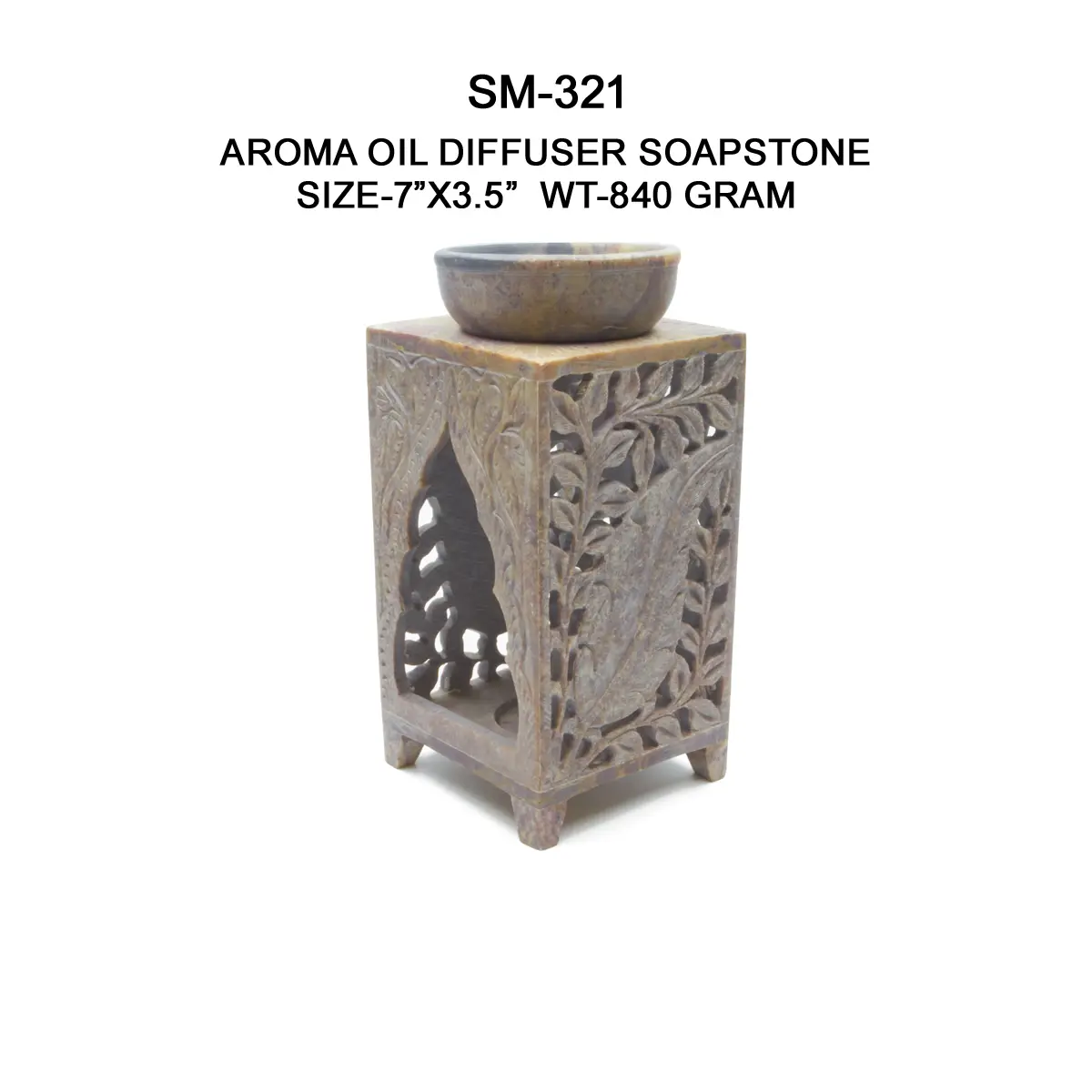 AROMA OIL DIFFUSER SOAPSTONE